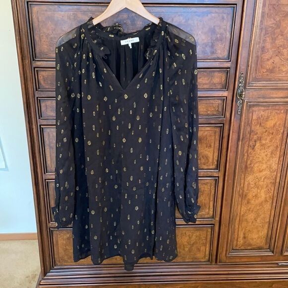 NWOT Frame Smocked Raglan Dress. - Picture 1 of 13